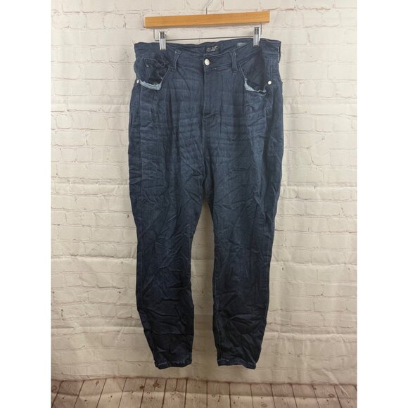 JUDY BLUE Stretchy Jeans Womens Plus Size 22W Relaxed Fit Skinny Dark Wash Denim - Picture 1 of 8